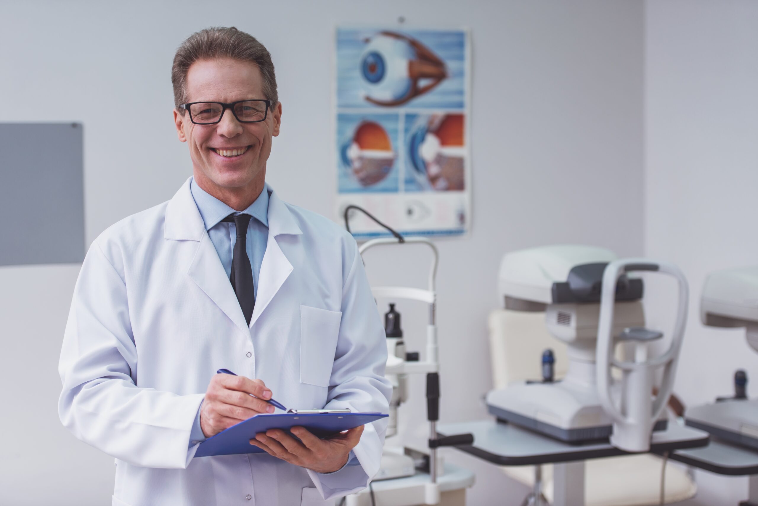 Os fatores que os oftalmologistas levam em conta para escolher lentes para catarata